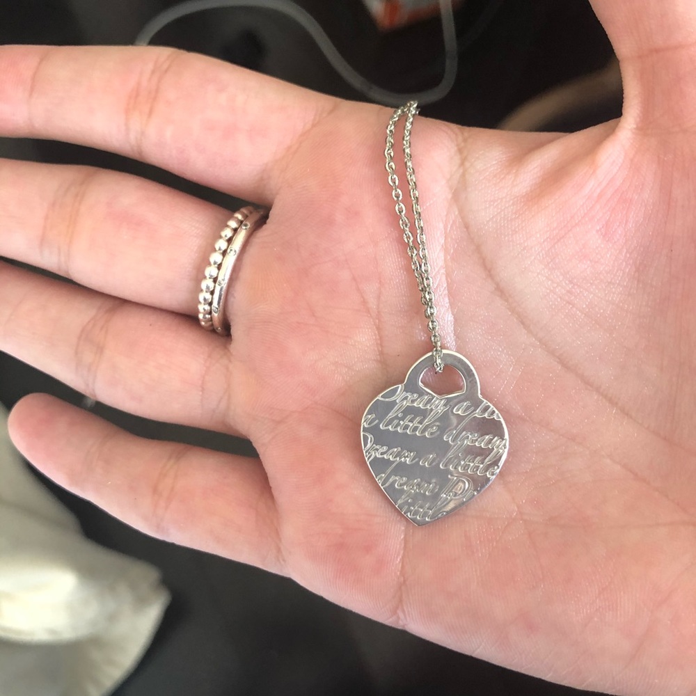 Tiffany & co. Silver Necklace Pendant